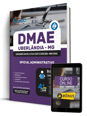 Apostila DMAE Uberlândia-MG 2026 - Oficial Administrativo