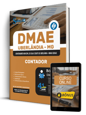 Apostila DMAE Uberlândia-MG 2026 - Contador