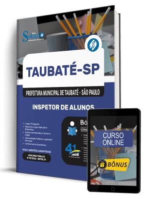 Apostila Prefeitura de Taubaté-SP 2026 - Inspetor de Alunos