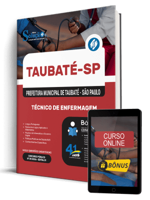 Apostila Prefeitura de Taubaté-SP 2026 - Técnico de Enfermagem