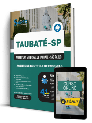 Apostila Prefeitura de Taubaté-SP 2026 - Agente Controle de Endemias