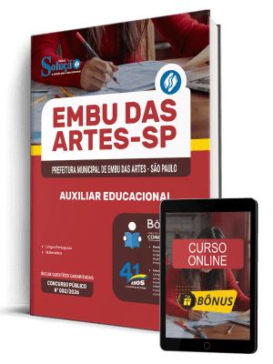 Apostila Prefeitura de Embu das Artes-SP 2026 - Auxiliar Educacional