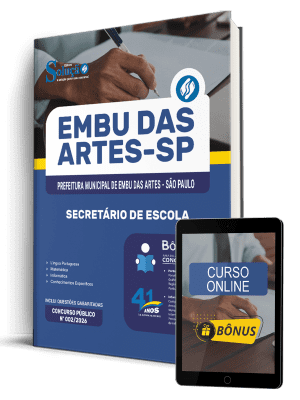 Apostila Prefeitura de Embu das Artes-SP 2026 - Secretário de Escola