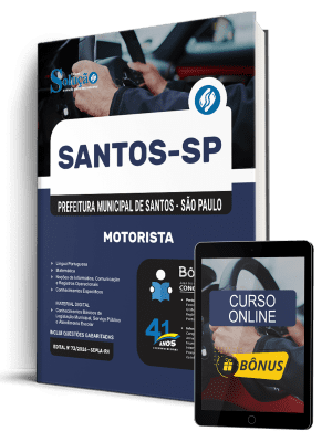 Apostila Prefeitura de Santos - SP 2026 - Motorista
