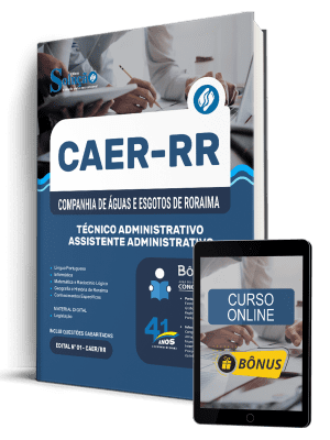 Apostila CAER-RR 2026 - Técnico Administrativo - TEA - Assistente Administrativo