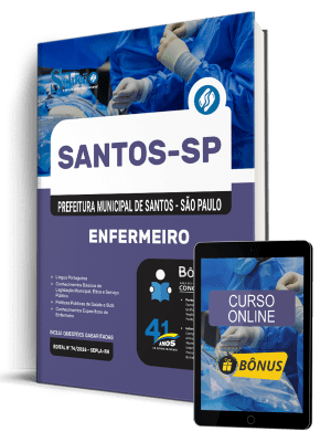 Apostila Prefeitura de Santos - SP 2026 - Enfermeiro