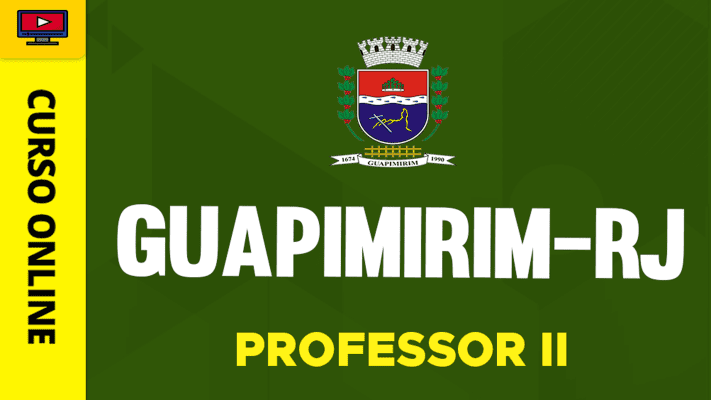 Curso Prefeitura de Guapimirim - RJ 2026 - Professor II