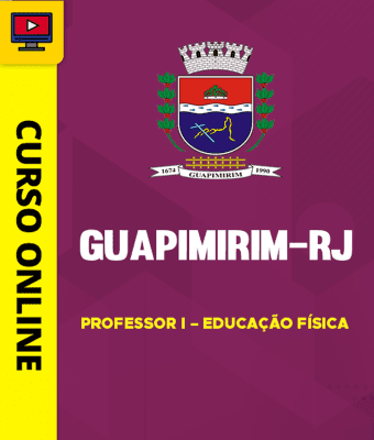 Curso Prefeitura de Guapimirim - RJ 2026 - Professor I – Educação Física