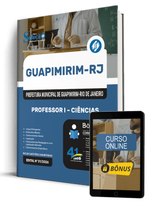 Apostila Prefeitura de Guapimirim-RJ 2026 - Professor I - Ciências
