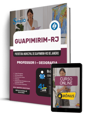 Apostila Prefeitura de Guapimirim-RJ 2026 - Professor I - Geografia