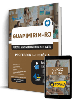 Apostila Prefeitura de Guapimirim-RJ 2026 - Professor I - História