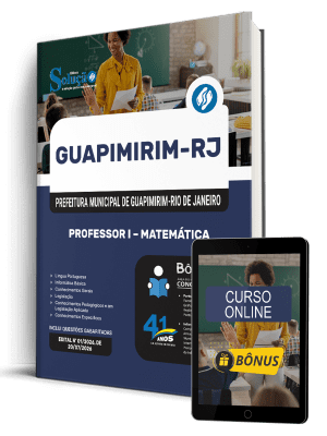Apostila Prefeitura de Guapimirim-RJ 2026 - Professor I - Matemática