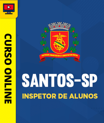 Curso Prefeitura de Santos - SP 2026 - Inspetor de Alunos