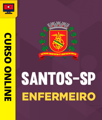Curso Prefeitura de Santos - SP 2026 - Enfermeiro