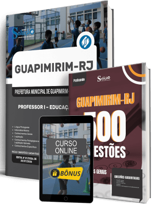 Combo Prefeitura de Guapimirim-RJ 2026 - Professor I - Educação Física