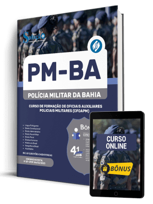 Apostila PM-BA 2026 - Curso de Formação de Oficiais Auxiliares Policiais Militares (CFOAPM)
