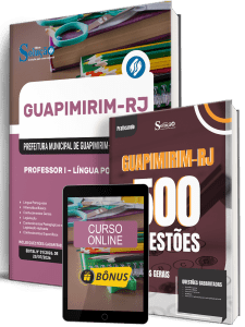 Combo Prefeitura de Guapimirim-RJ 2026 - Professor I - Língua Portuguesa