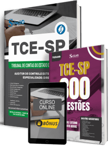 Combo TCE-SP 2026 - Auditor de Controle Externo - DIPE - Direito