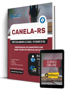 Apostila Prefeitura de Canela-RS 2026 - Profissional do Magistério com Habilitação em Ciências Naturais