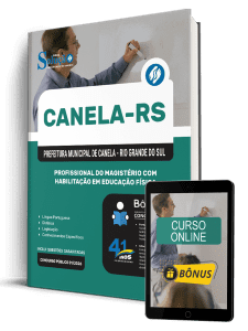 Apostila Prefeitura de Canela-RS 2026 - Profissional do Magistério com Habilitação em Educação Física