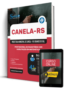 Apostila Prefeitura de Canela-RS 2026 - Profissional do Magistério com Habilitação em Matemática