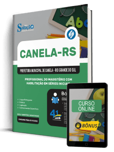 Apostila Prefeitura de Canela-RS 2026 - Profissional do Magistério com Habilitação em Séries Iniciais