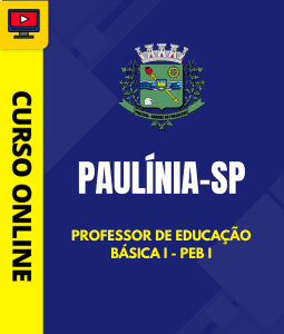 Curso Prefeitura de Paulínia - SP 2026 - Professor de Educação Básica I – PEB I