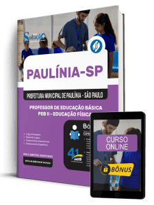 Apostila Prefeitura de Paulínia - SP 2026 - Professor de Educação Básica - PEB II - Educação Física