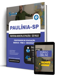 Apostila Prefeitura de Paulínia - SP 2026 - Professor de Educação Básica - PEB II - Geografia