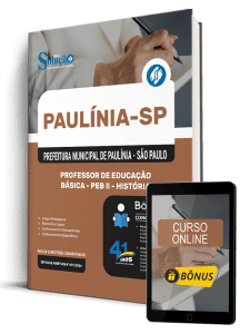 Apostila Prefeitura de Paulínia - SP 2026 - Professor de Educação Básica - PEB II - História