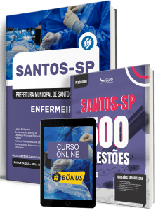 Combo Prefeitura de Santos - SP 2026 - Enfermeiro