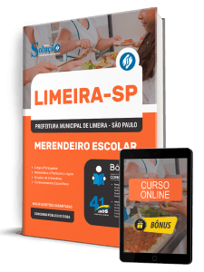 Apostila Prefeitura de Limeira - SP 2026 - Merendeiro Escolar