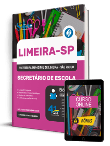 Apostila Prefeitura de Limeira - SP 2026 - Secretário de Escola