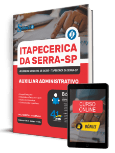 Apostila AMS Itapecerica-SP 2026 - Auxiliar Administrativo