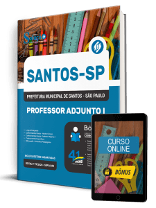 Apostila Prefeitura de Santos - SP 2026 - Professor Adjunto I