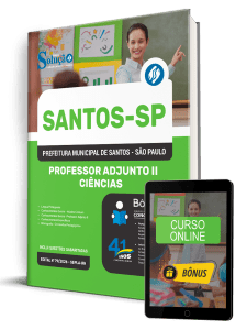 Apostila Prefeitura de Santos - SP 2026 - Professor Adjunto II - Ciências