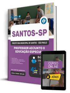 Apostila Prefeitura de Santos - SP 2026 - Professor Adjunto II - Educação Especial