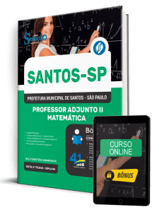 Apostila Prefeitura de Santos - SP 2026 - Professor Adjunto II - Matemática