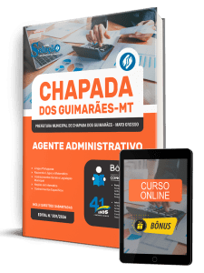Apostila Prefeitura de Chapada dos Guimarães-MT 2026 - Agente Administrativo