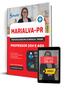 Apostila Prefeitura de Marialva-PR 2026 - Professor 20h e 40h