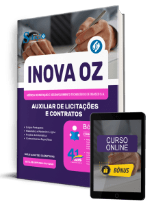 Apostila INOVA OZ 2026 - Auxiliar de Licitações e Contratos