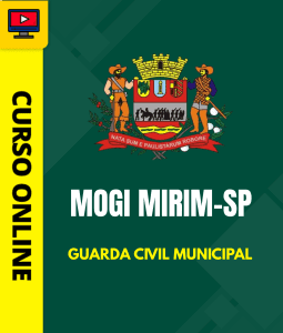 Curso Prefeitura de Mogi Mirim - SP 2026 - Guarda Civil Municipal