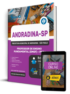 Apostila Prefeitura de Andradina-SP 2026 - Professor de Ensino Fundamental (EMEF) - PEB I