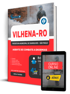 Apostila Prefeitura de Vilhena-RO 2026 - Agente de Combate a Endemias (ACE)