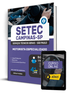 Apostila SETEC Campinas-SP 2026 - Motorista Especializado
