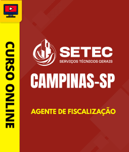 Curso SETEC Campinas-SP - Agente de Fiscalização