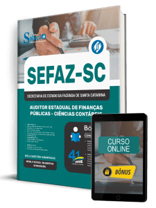 Apostila SEFAZ-SC 2026 - Auditor Estadual de Finanças Públicas - Ciências Contábeis