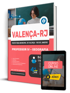 Apostila Prefeitura de Valença-RJ 2026 - Professor IV - Geografia
