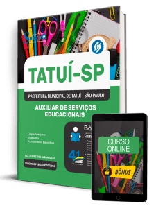 Apostila Prefeitura de Tatuí-SP 2026 - Auxiliar de Serviços Educacionais