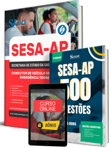 Combo SESA-AP 2026 - Condutor de Veículo de Urgência/Emergência Terrestre